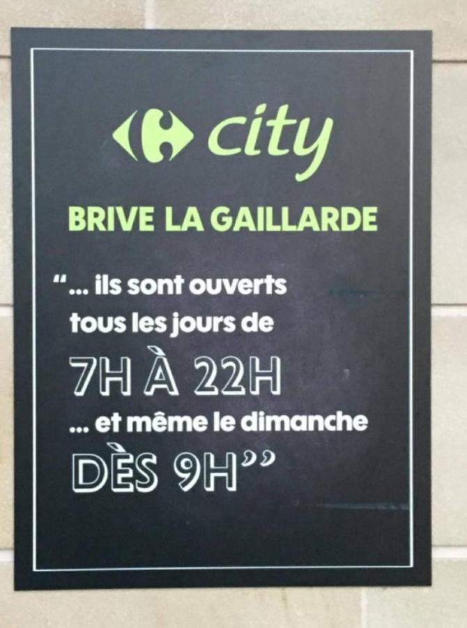 Logement A Brive, Proche Centre-Ville Et Gare, Avec Climatisation - Internet Fibre - Stationnements Gratuit 외부 사진